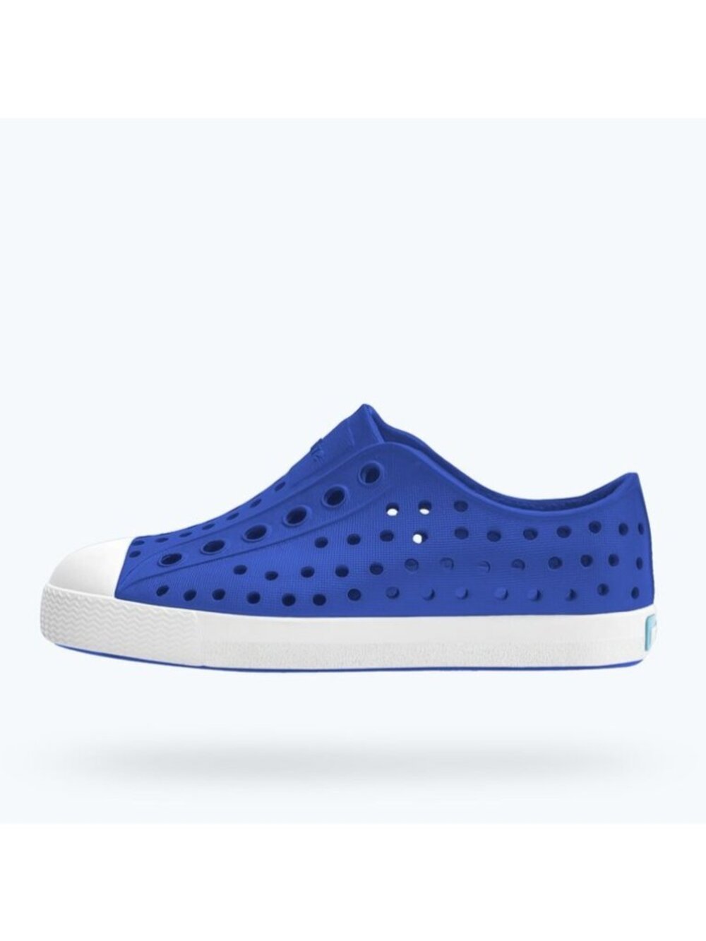 Native Kids Size C11 Blue White Jefferson Sugarlite Waterproof Slip-On Shoes
